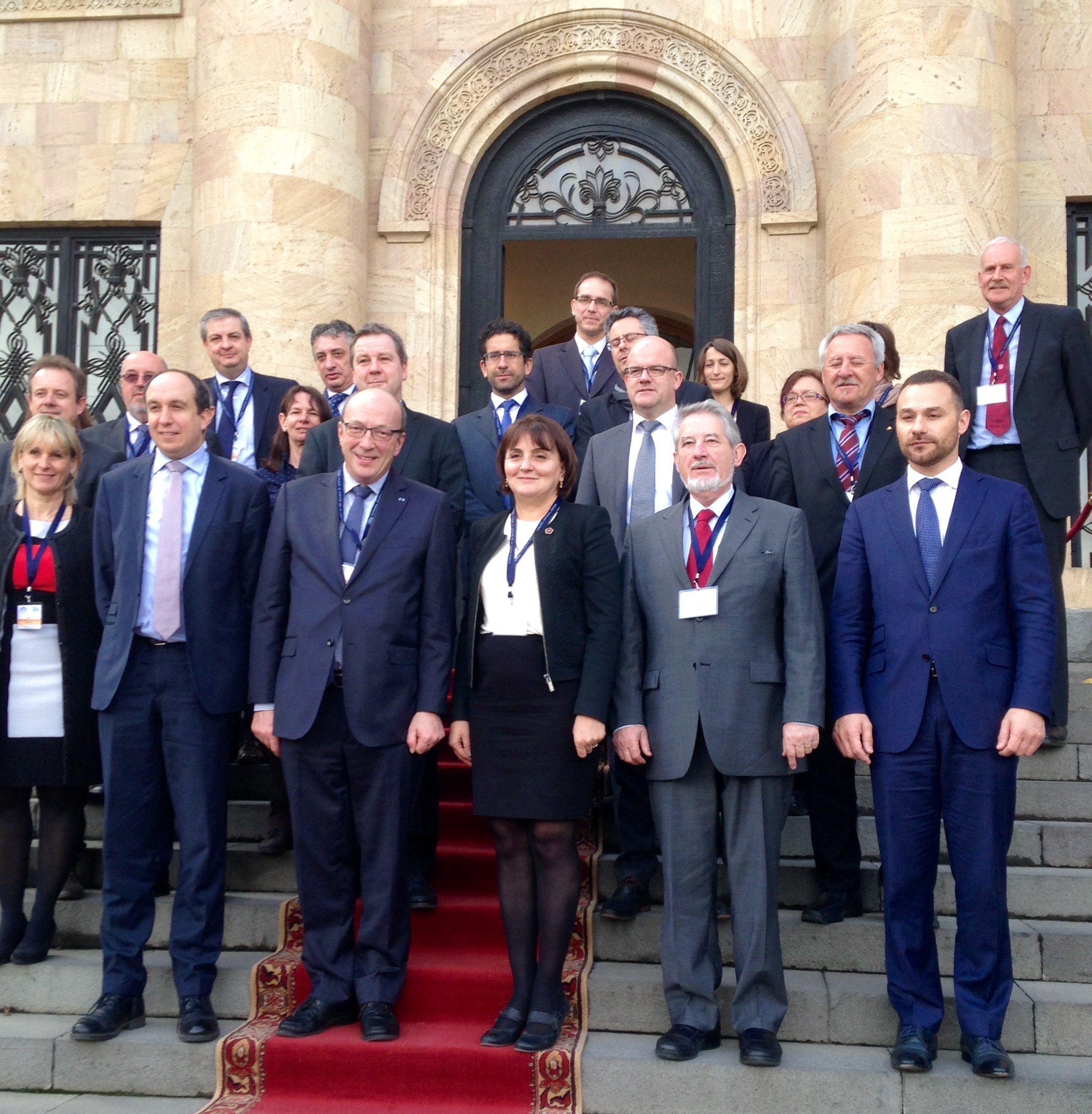 La conférence des présidents de la Région Europe à Erevan (Arménie)